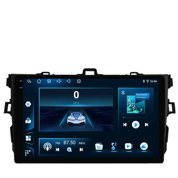 Navigatie Dedicata Toyota Corolla (2006-2013), 9Inch, 4Gb Ram, 64Gb Stocare, Carplay [7]