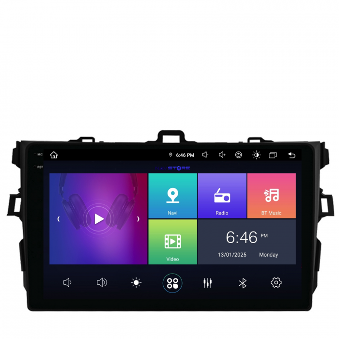 Navigatie Dedicata Toyota Corolla (2006-2013), 9Inch, 8Gb Ram, 256Gb Stocare, Carplay [7]