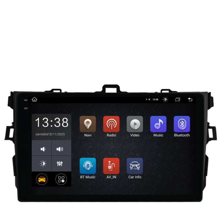 Navigatie Dedicata Toyota Corolla (2006-2013), 9Inch, 8Gb Ram, 256Gb Stocare, Carplay [4]