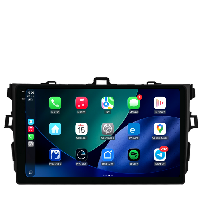 Navigatie Dedicata Toyota Corolla (2006-2013),QuadCore, 9Inch, 4Gb Ram, 64Gb Stocare, Carplay [3]