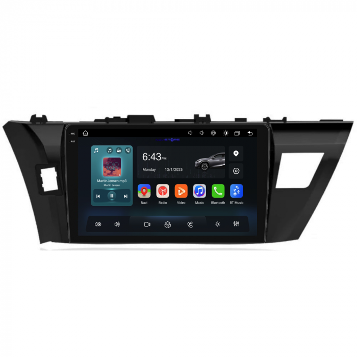 Navigatie Dedicata Toyota Corolla (2013-2019), 10Inch, 8Gb Ram, 256Gb Stocare, Carplay [5]