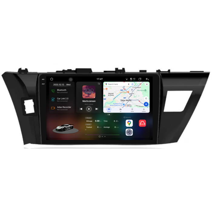 Navigatie Dedicata Toyota Corolla (2013-2019), 2K, 12Gb Ram, 256Gb Stocare, Carplay [1]