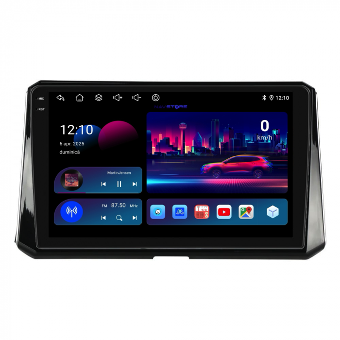 Navigatie Dedicata Toyota Corolla (2019-2025), 10Inch, 6Gb Ram, 128Gb Stocare, Carplay [4]