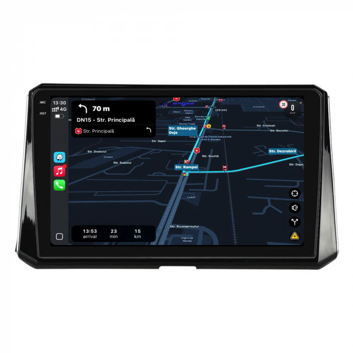 Navigatie Dedicata Toyota Corolla (2019-2025), 10Inch, 6Gb Ram, 128Gb Stocare, Carplay [3]