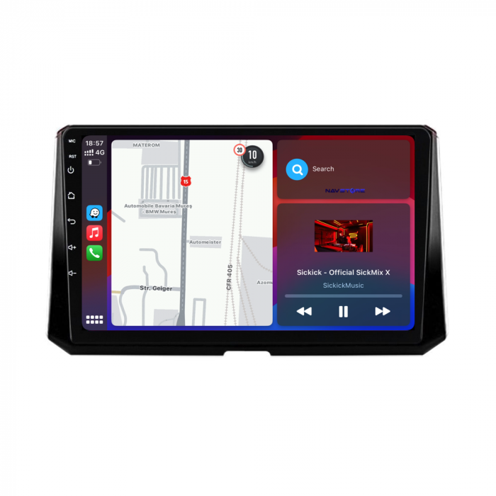 Navigatie Dedicata Toyota Corolla (2019 - 2025), 10Inch, 2Gb Ram, 64Gb Stocare, Carplay [3]
