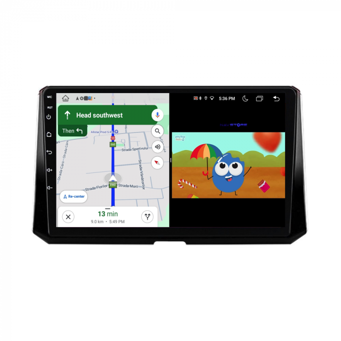 Navigatie Dedicata Toyota Corolla (2019 - 2025), 10Inch, 6Gb Ram, 128Gb Stocare, Carplay [5]