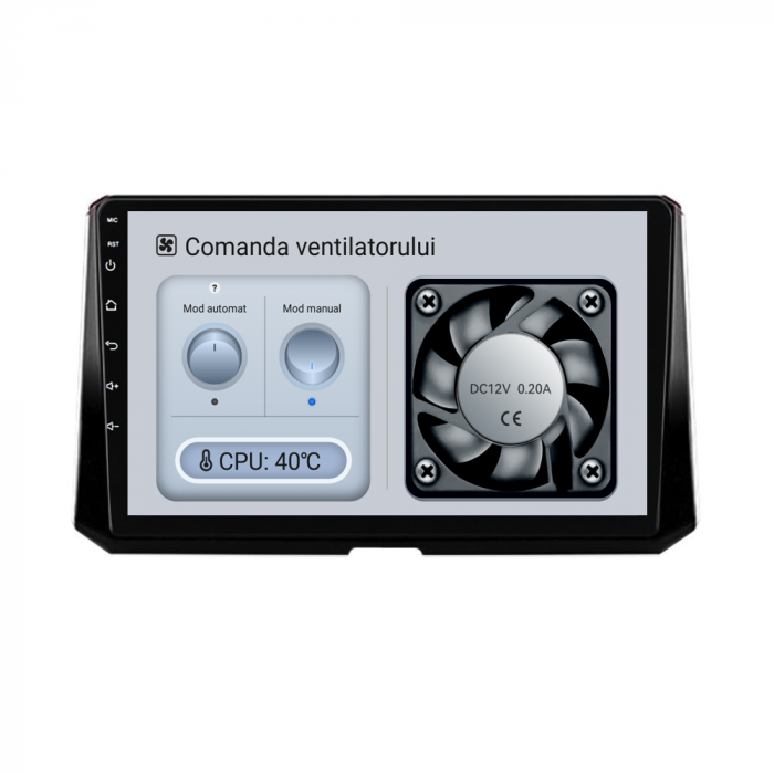 Navigatie Dedicata Toyota Corolla (2019 - 2025), 10Inch, 6Gb Ram, 128Gb Stocare, Carplay [6]
