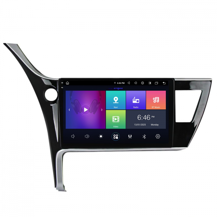 Navigatie Dedicata Toyota Corolla, Auris (2017-2020), 10Inch, 4Gb Ram, 64Gb Stocare, Carplay [7]
