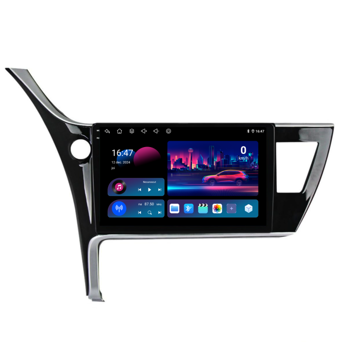 Navigatie Dedicata Toyota Corolla, Auris (2017-2020), 10Inch, 6Gb Ram, 128Gb Stocare, Carplay [4]