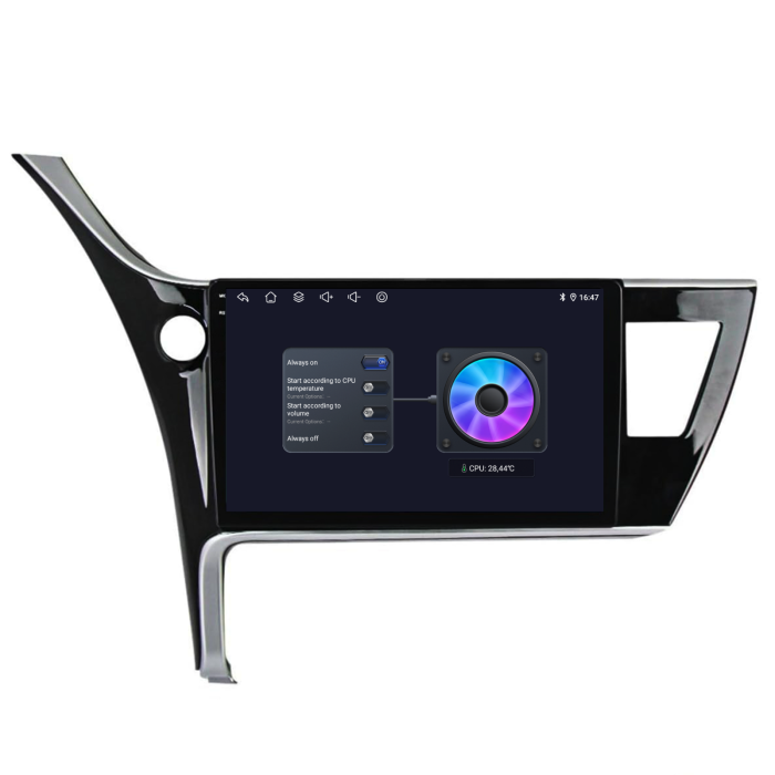 Navigatie Dedicata Toyota Corolla, Auris (2017-2020), 2K, 8Gb Ram, 256Gb Stocare, Carplay [8]