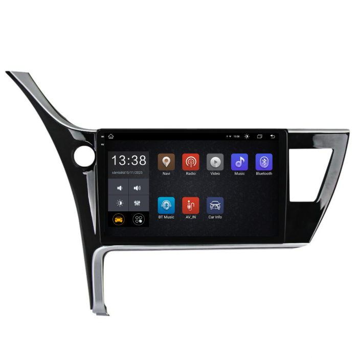 Navigatie Dedicata Toyota Corolla, Auris (2017-2020), 2K, 8Gb Ram, 256Gb Stocare, Carplay [4]
