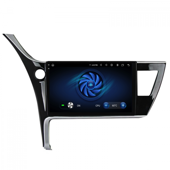 Navigatie Dedicata Toyota Corolla, Auris (2017-2020),QuadCore, 10Inch, 4Gb Ram, 64Gb Stocare, Carplay [7]