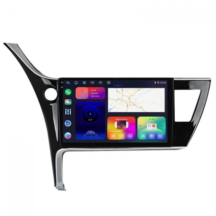 Navigatie Dedicata Toyota Corolla, Auris (2017-2020),QuadCore, 10Inch, 4Gb Ram, 64Gb Stocare, Carplay [6]
