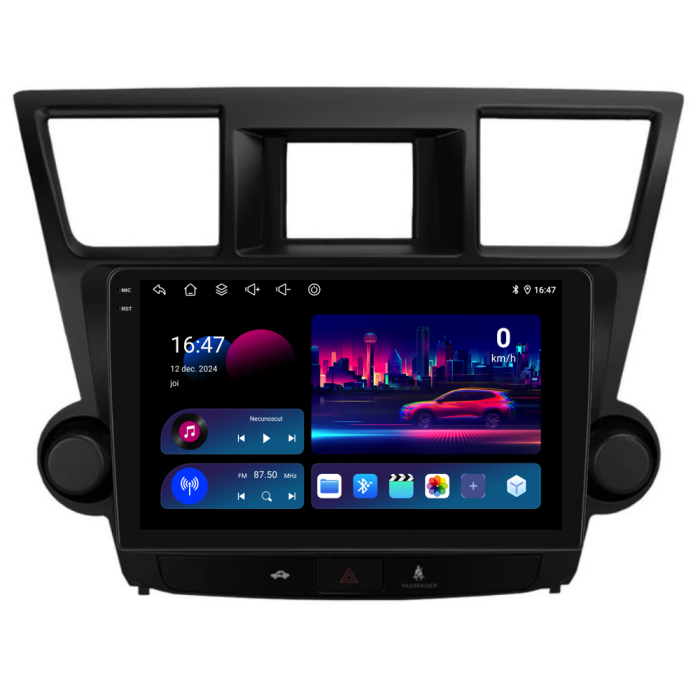Navigatie Dedicata Toyota Kluger (2008-2014), 10Inch, 2Gb Ram, 32Gb Stocare, Carplay [4]
