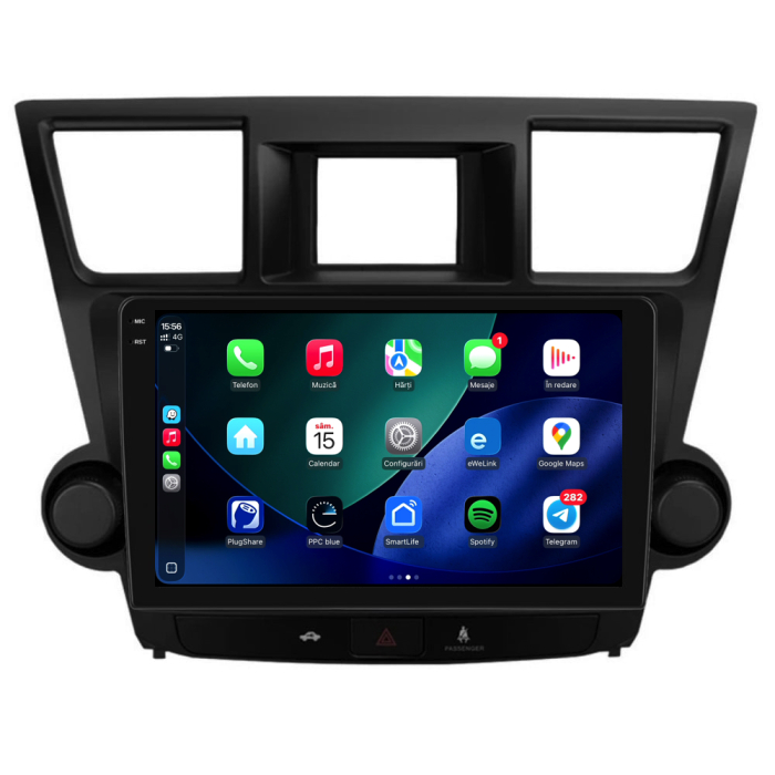 Navigatie Dedicata Toyota Kluger (2008-2014), 10Inch, 8Gb Ram, 256Gb Stocare, Carplay [3]