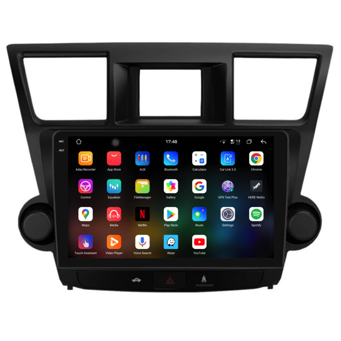Navigatie Dedicata Toyota Kluger (2008-2014), 2K, 12Gb Ram, 256Gb Stocare, Carplay [3]