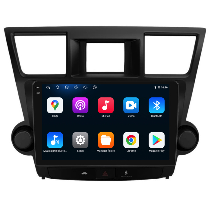Navigatie Dedicata Toyota Kluger (2008-2014),QuadCore, 10Inch, 4Gb Ram, 64Gb Stocare, Carplay [7]