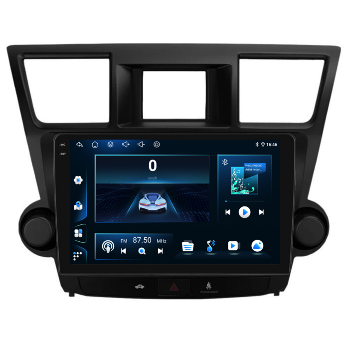 Navigatie Dedicata Toyota Kluger (2008-2014),QuadCore, 10Inch, 4Gb Ram, 64Gb Stocare, Carplay [5]