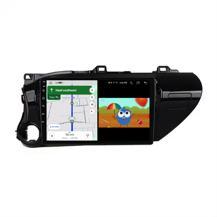 Navigatie Dedicata Toyota Hilux 2015+, 10Inch, 2Gb Ram, 64Gb Stocare, Carplay [5]