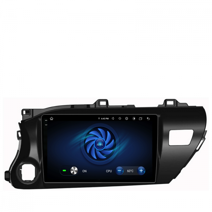Navigatie Dedicata Toyota Hilux 2015+, 10Inch, 6Gb Ram, 128Gb Stocare, Carplay [7]