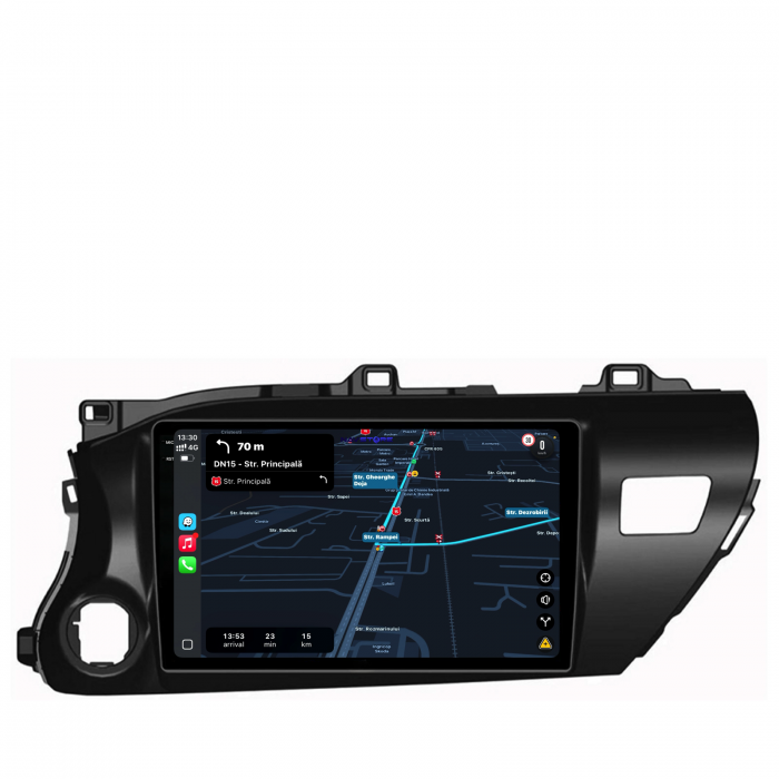 Navigatie Dedicata Toyota Hilux 2015+, 10Inch, 6Gb Ram, 128Gb Stocare, Carplay [3]