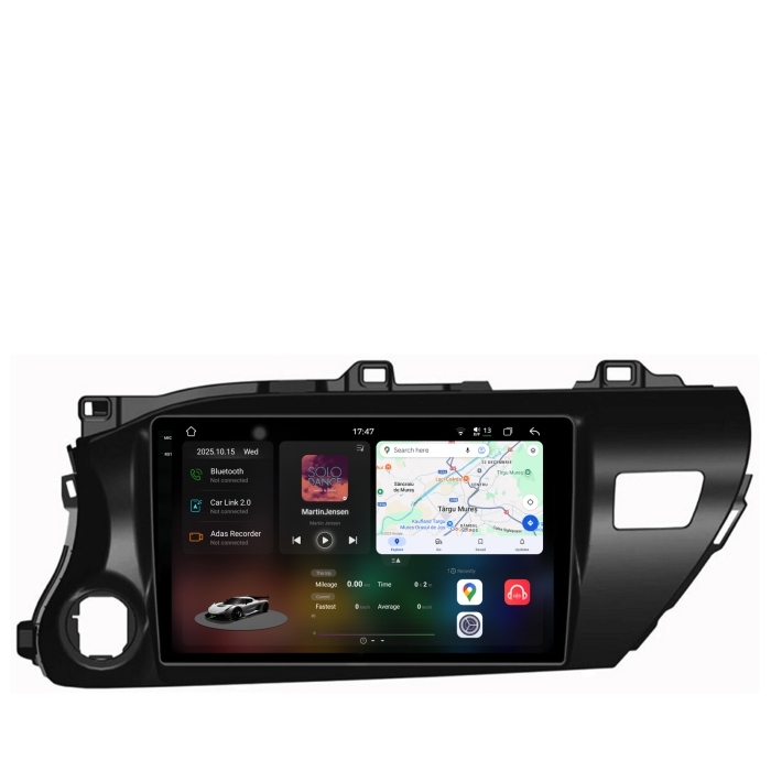 Navigatie Dedicata Toyota Hilux 2015+, 2K , 12Gb Ram, 256Gb Stocare, Carplay [1]