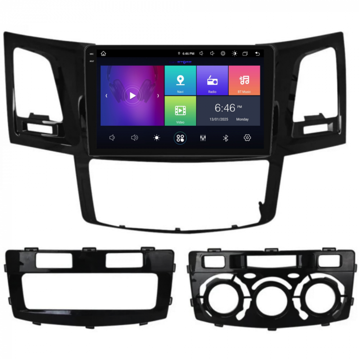 Navigatie Dedicata Toyota Hilux VII (2004-2015), 9Inch, 4Gb Ram, 64Gb Stocare, Carplay [7]