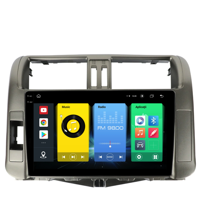 Navigatie Dedicata Toyota Land Cruiser Prado J150 (2009-2013), 2K, 4Gb Ram, 64Gb Stocare, Carplay [8]