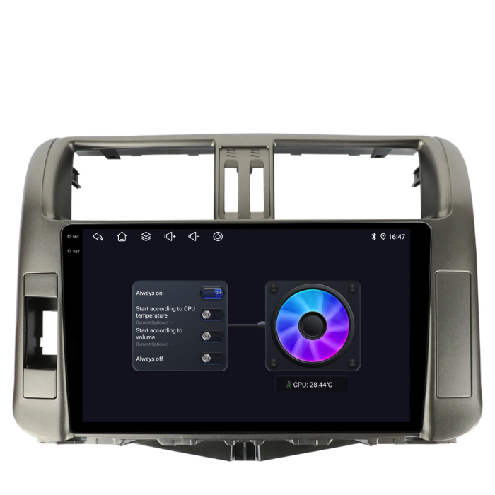 Navigatie Dedicata Toyota Land Cruiser Prado J150 (2009-2013), 9Inch, 6Gb Ram, 128Gb Stocare, Carplay [7]