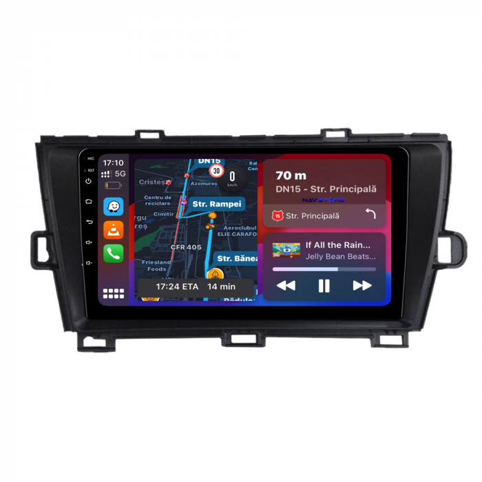 Navigatie Dedicata Toyota Prius W3 (2009 - 2015), 9Inch, 1Gb Ram, 32Gb Stocare, Carplay [2]