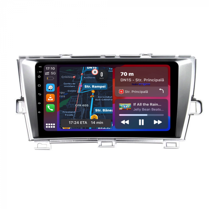 Navigatie Dedicata Toyota Prius W3 (2009 - 2015), 9Inch, 2Gb Ram, 64Gb Stocare, Carplay [2]