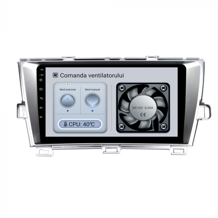 Navigatie Dedicata Toyota Prius W3 (2009 - 2015), 9Inch, 2Gb Ram, 64Gb Stocare, Carplay [6]