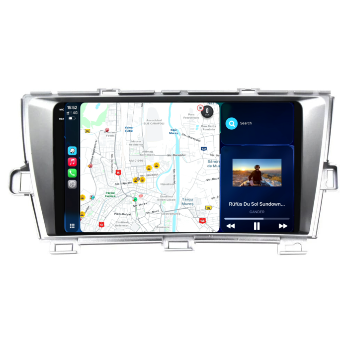 Navigatie Dedicata Toyota Prius W3 (2009-2015), 9Inch, 4Gb Ram, 64Gb Stocare, Carplay [2]