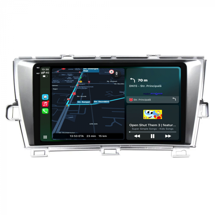 Navigatie Dedicata Toyota Prius W3 (2009-2015), 9Inch, 6Gb Ram, 128Gb Stocare, Carplay [2]