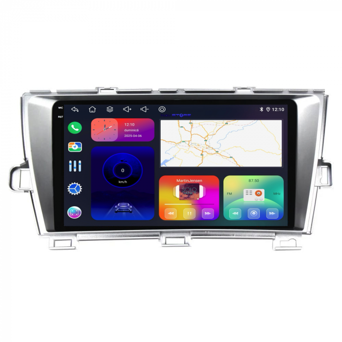 Navigatie Dedicata Toyota Prius W3 (2009-2015), 9Inch, 6Gb Ram, 128Gb Stocare, Carplay [6]