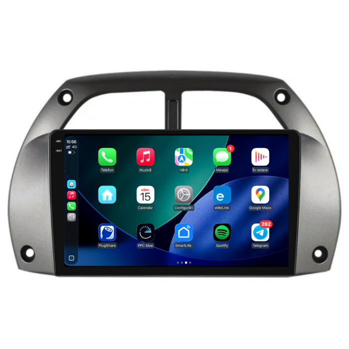 Navigatie Dedicata Toyota Rav 4 (2000-2005), 2K, 12Gb Ram, 256Gb Stocare, Carplay [5]