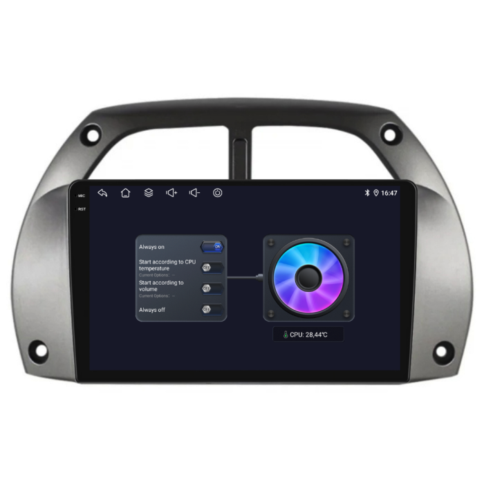 Navigatie Dedicata Toyota Rav 4 (2000-2005), 2K, 4Gb Ram, 64Gb Stocare, Carplay [8]