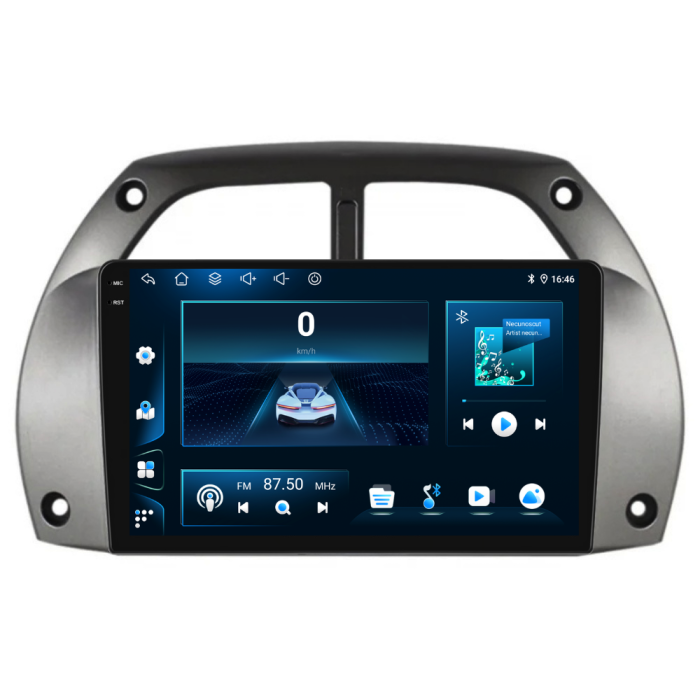 Navigatie Dedicata Toyota Rav 4 (2000-2005), 9Inch, 4Gb Ram, 64Gb Stocare, Carplay [7]