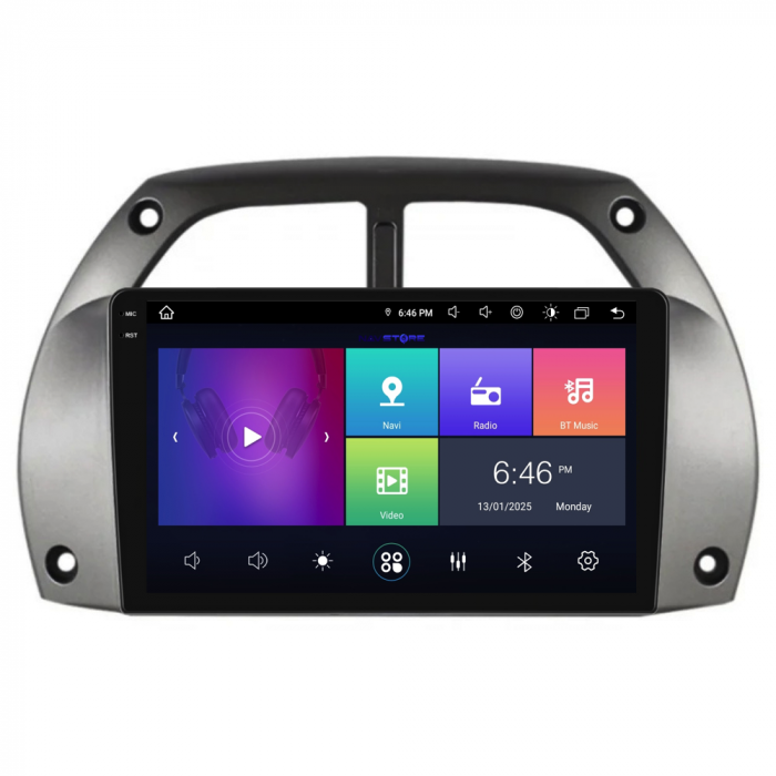 Navigatie Dedicata Toyota Rav 4 (2000-2005), 9Inch, 4Gb Ram, 64Gb Stocare, Carplay [7]