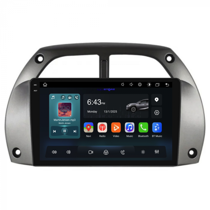 Navigatie Dedicata Toyota Rav 4 (2000-2005), 9Inch, 6Gb Ram, 128Gb Stocare, Carplay [5]