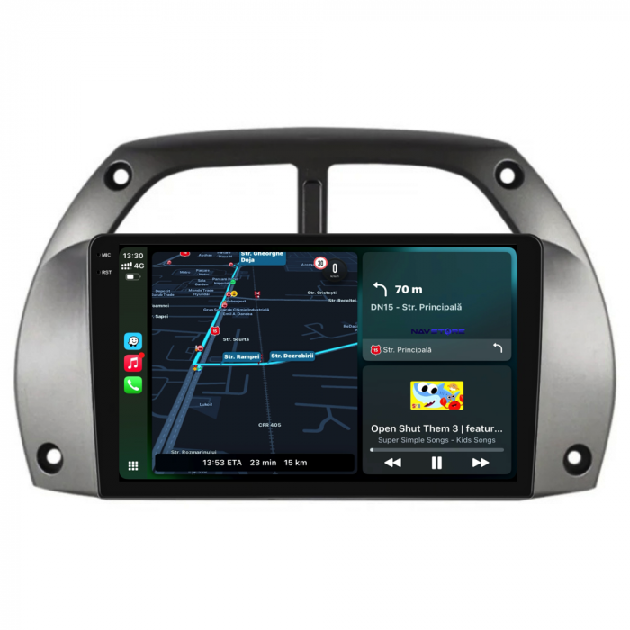 Navigatie Dedicata Toyota Rav 4 (2000-2005), 9Inch, 6Gb Ram, 128Gb Stocare, Carplay [2]