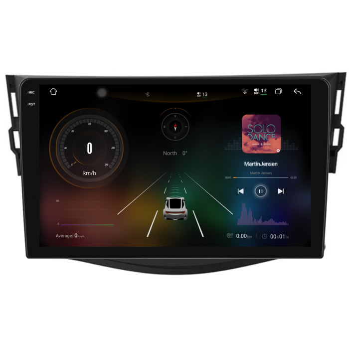 Navigatie Dedicata Toyota Rav 4 (2006-2013), 2K, 12Gb Ram, 256Gb Stocare, Carplay [2]