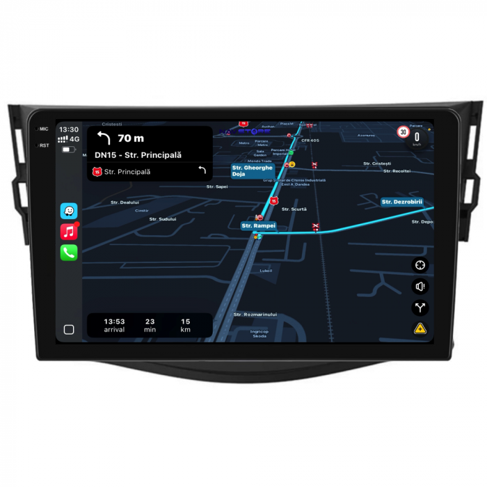 Navigatie Dedicata Toyota Rav 4 (2006-2013), 9Inch, 2Gb Ram, 32Gb Stocare, Carplay [3]