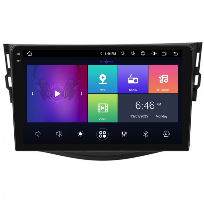 Navigatie Dedicata Toyota Rav 4 (2006-2013), 9Inch, 8Gb Ram, 256Gb Stocare, Carplay [7]