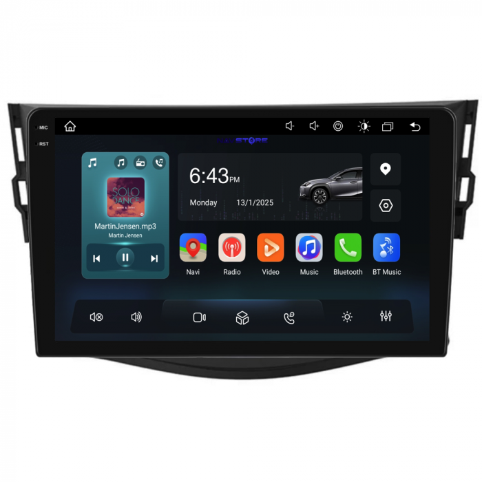 Navigatie Dedicata Toyota Rav 4 (2006-2013), 9Inch, 8Gb Ram, 256Gb Stocare, Carplay [5]