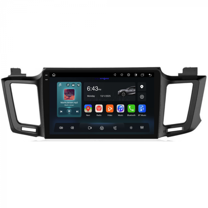 Navigatie Dedicata Toyota Rav 4 (2012-2018), 2K, 8Gb Ram, 256Gb Stocare, Carplay [5]