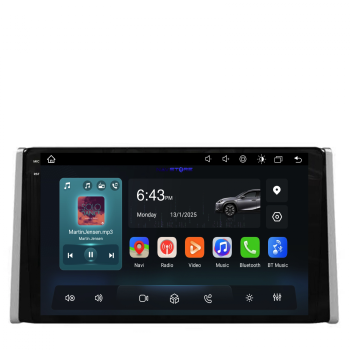 Navigatie Dedicata Toyota Rav4 (2018-2024),QuadCore, 9Inch, 4Gb Ram, 64Gb Stocare, Carplay [5]