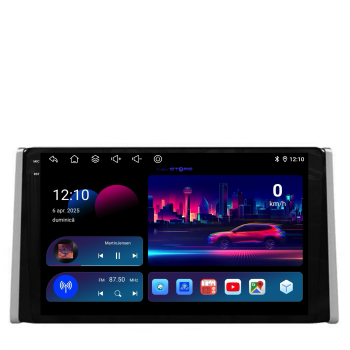 Navigatie Dedicata Toyota Rav4 (2018-2024),QuadCore, 9Inch, 4Gb Ram, 64Gb Stocare, Carplay [4]