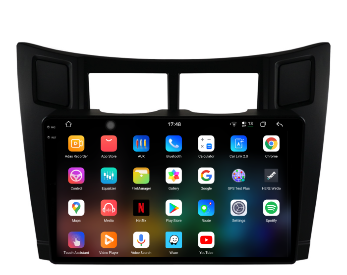 Navigatie Dedicata Toyota Yaris (2005-2011), 2K, 12Gb Ram, 256Gb Stocare, Carplay [3]