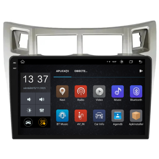 Navigatie Dedicata Toyota Yaris (2005-2011), 2K, 4Gb Ram, 64Gb Stocare, Carplay [5]